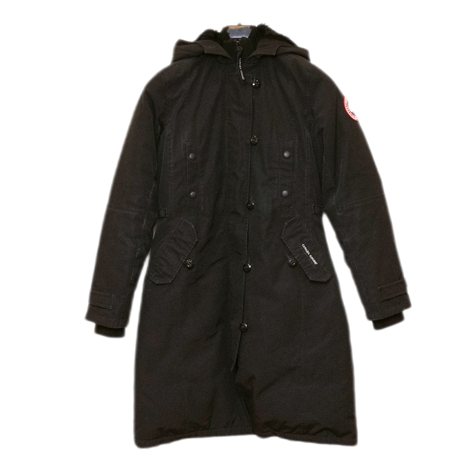 CANADA GOOSE KENSINGTON PARKA BLACK COATS