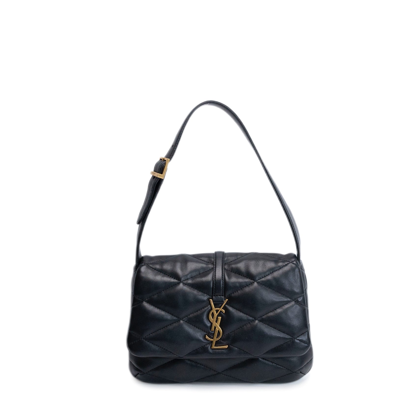 SAINT LAURENT LE 57 QUILTED SHOULDER BAG LAMBSKIN GHW