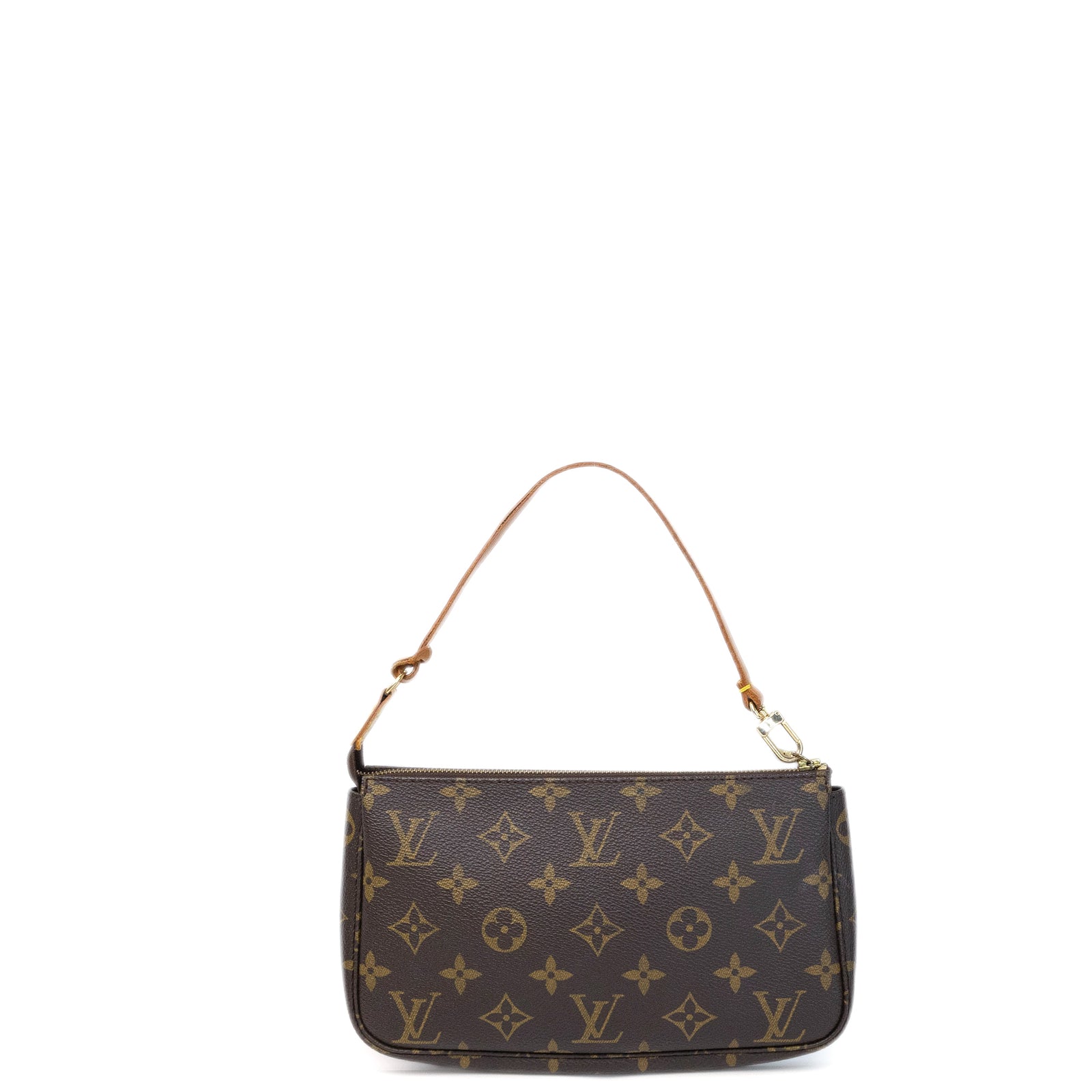 LOUIS VUITTON VINTAGE MINI POCHETTE MONOGRAM CANVAS GHW