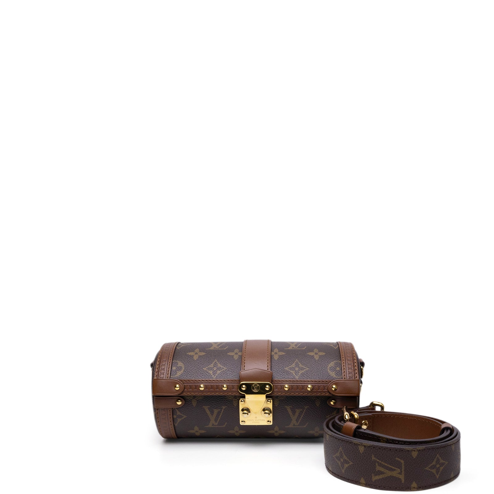 LOUIS VUITTON PAPILLON TRUNK BROWN MONOGRAM CANVAS GHW (MICROCHIP)