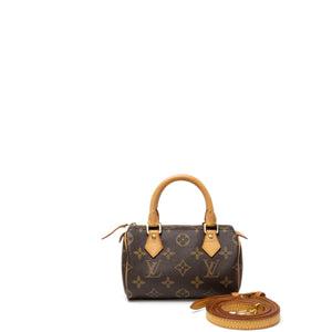 LOUIS VUITTON NANO SPEEDY MONOGRAM CANVAS GHW