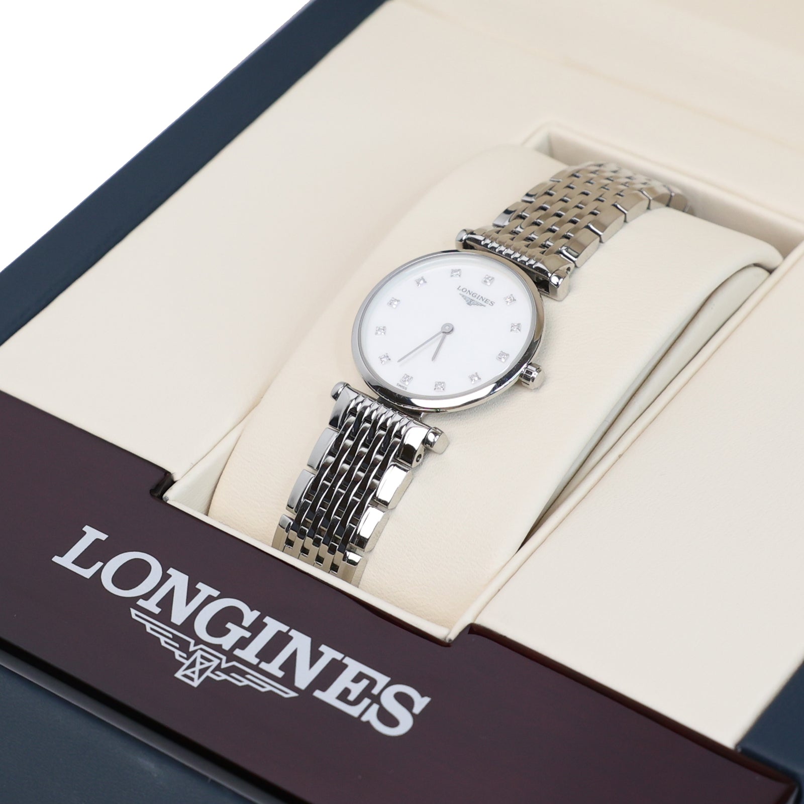 LONGINES LA GRANDE CLASSIQUE WOMEN'S STAINLESS STEEL QUARTZ WATCH