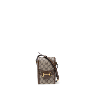 GUCCI HORSEBIT 1955 MINI BAG GG SUPREME GHW