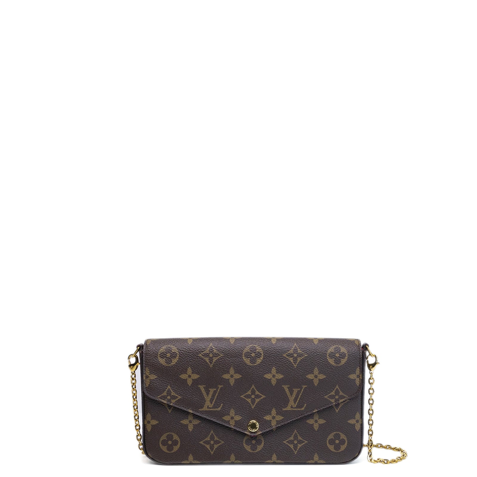 LOUIS VUITTON POCHETTE FELICIE MONOGRAM GHW