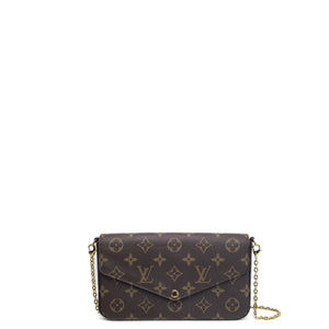 LOUIS VUITTON POCHETTE FELICIE MONOGRAM GHW