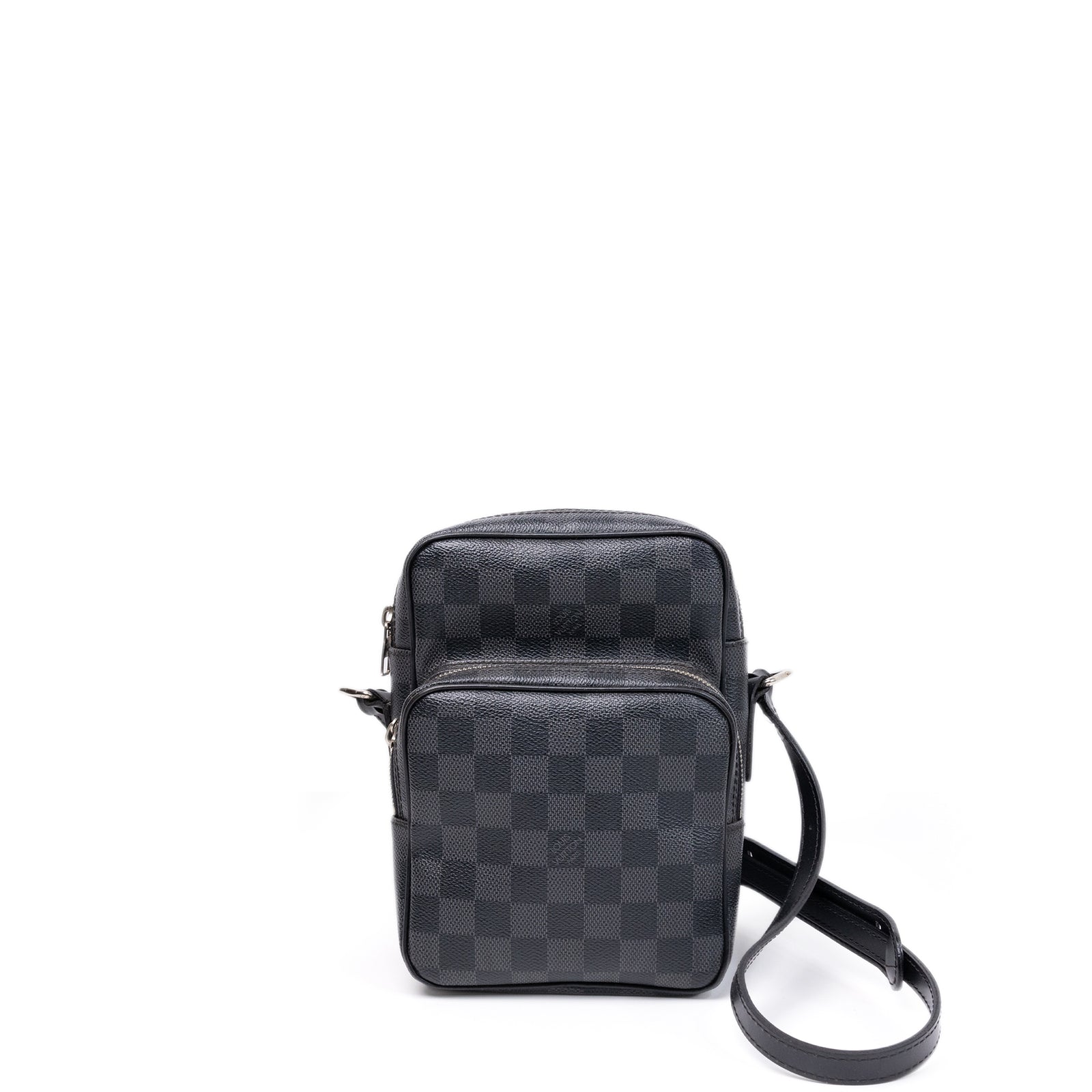 LOUIS VUITTON DAMIER GRAPHITE REM SHOULDER BAG N41446