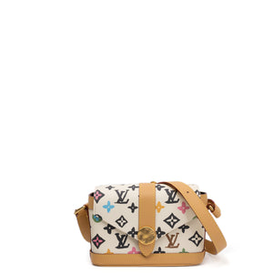 LOUIS VUITTON TYLOR ENVELOPE WEARABLE WALLET MULTICOLOUR MONOGRAM CRAGGY COATED CANVAS GHW