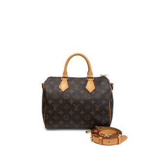 LOUIS VUITTON SPEEDY BANDOULIERE 25 MONOGRAM CANVAS / LEATHER GHW