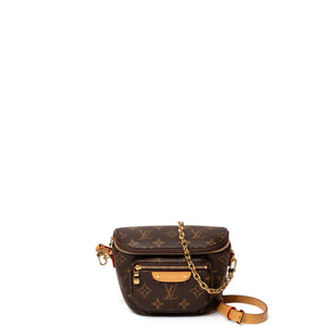 LOUIS VUITTON MINI BUMBAG MONOGRAM CANVAS GHW