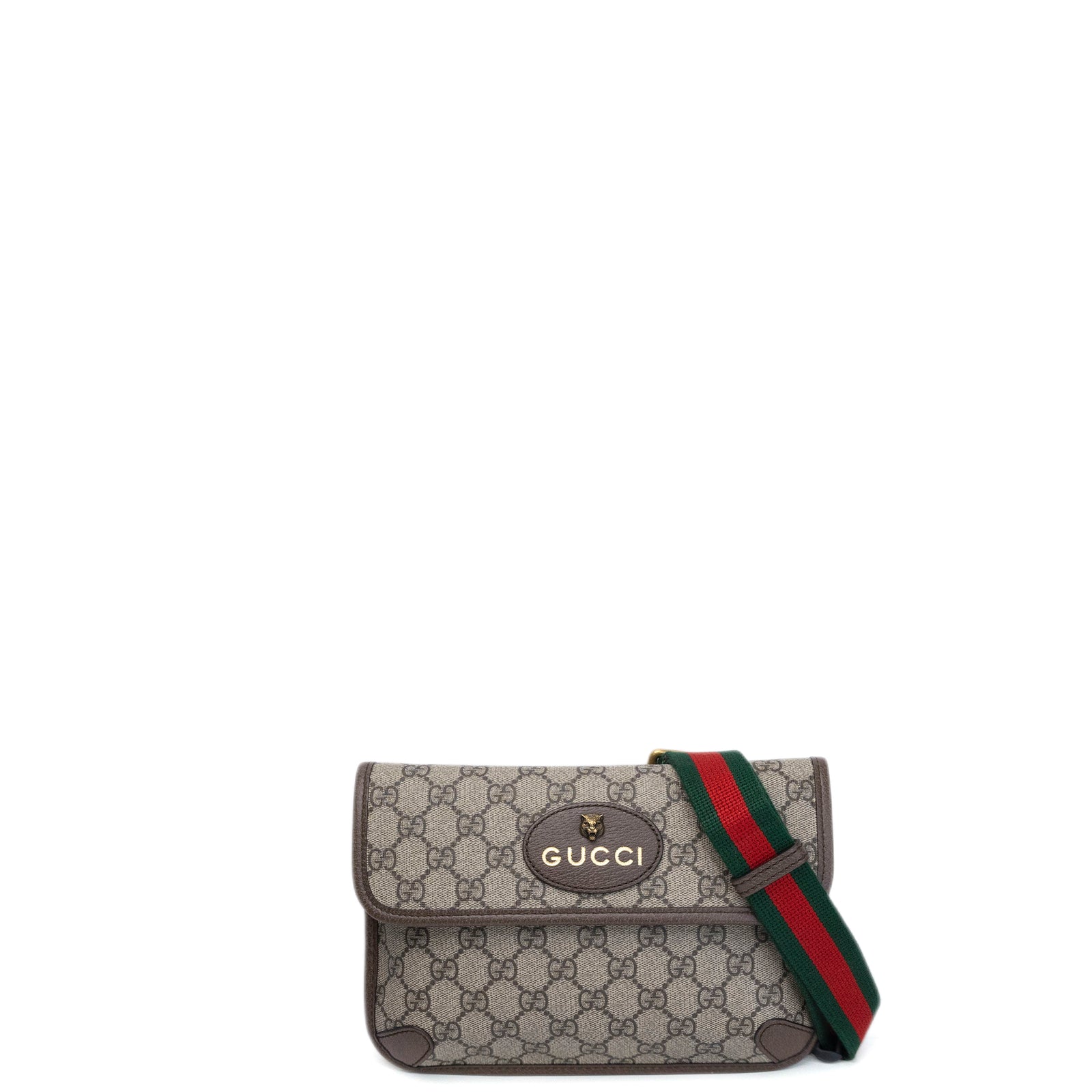 GUCCI GG SUPREME CANVAS NEO VINTAGE BELT BAG GHW