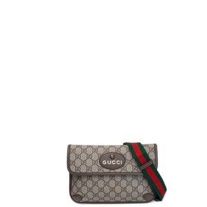 GUCCI GG SUPREME CANVAS NEO VINTAGE BELT BAG GHW