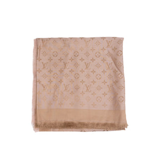 LOUIS VUITTON MONOGRAM DENIM SHAWL