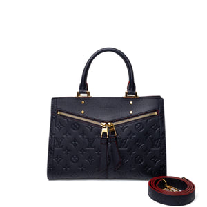 LOUIS VUITTON SULLY PM MARINE ROUGE MONOGRAM EMPREINTE LEATHER GHW