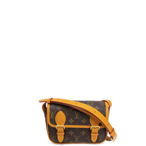 LOUIS VUITTON SATCHEL WEARABLE WALLET MONOGRAM GHW (MICROCHIP)