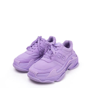 BALENCIAGA TRIPLE S SNEAKERS PURPLE SIZE 37
