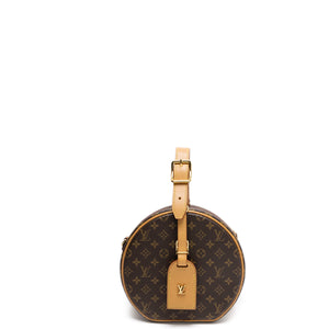 LOUIS VUITTON PETITE BOITE CHAPEAU MONOGRAM CANVAS GHW