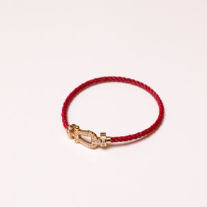 FRED FORCE 10 BRACELET 18K GOLD AND DIAMONDS