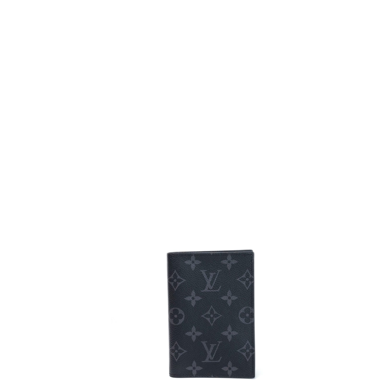 LOUIS VUITTON PASSPORT COVER MONOGRAM ECLIPSE