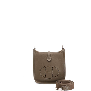 HERMES MINI EVELYNE CLEMENCE ETOUPE SHW STAMP Z