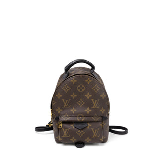 LOUIS VUITTON PALM SPRINGS MINI BACKPACK BROWN/ MULTICOLORED MONOGRAM