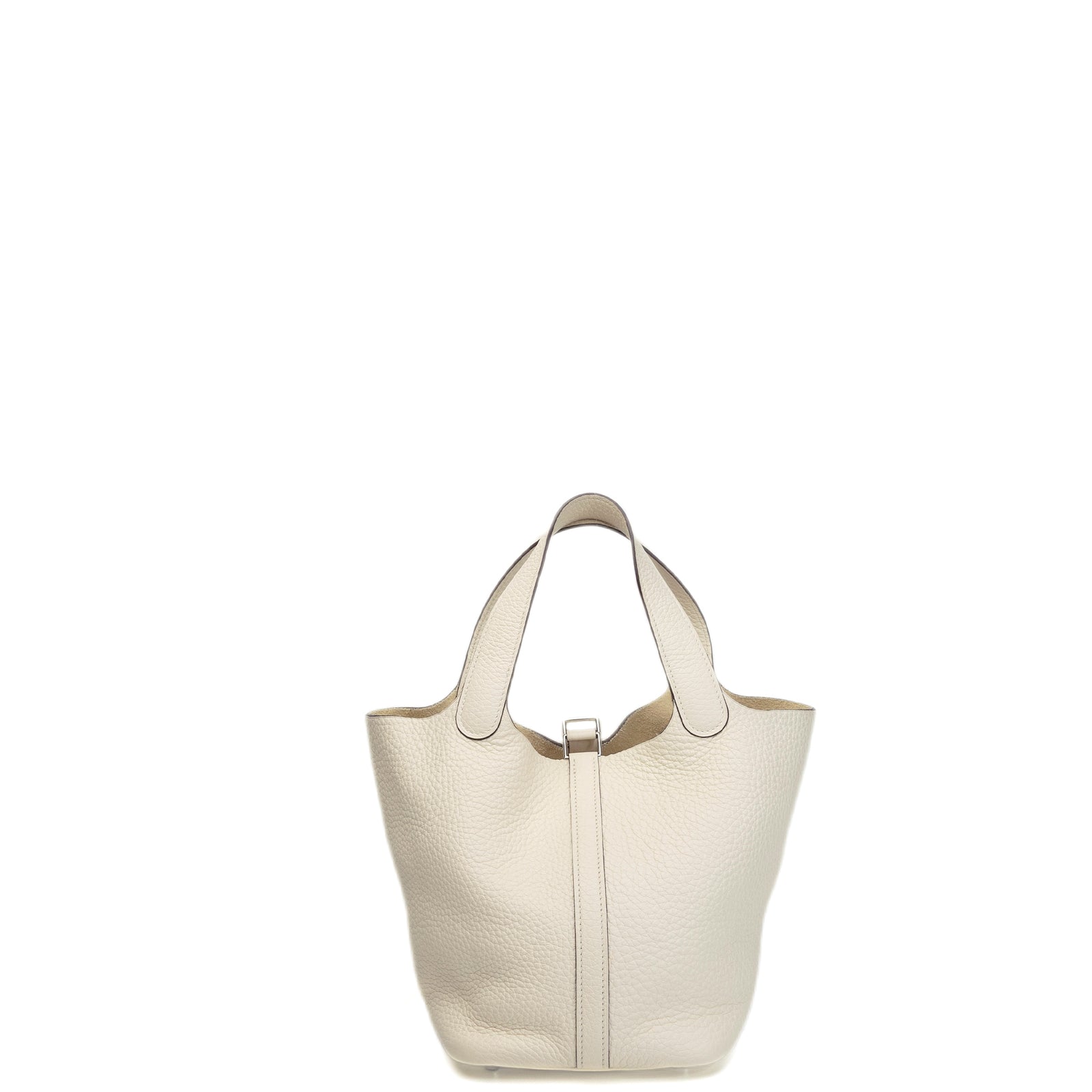 HERMES PICOTIN 18 LOCK BAG NATA SHW STAMP Z