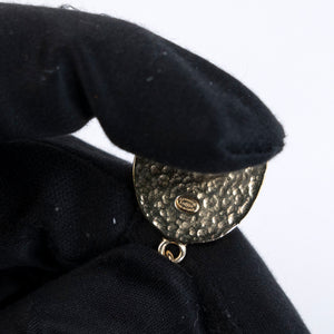 CHANEL PEARL DROP EARRINGS WITH CRYSTALS GHW