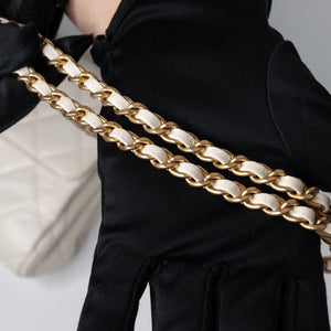 CHANEL 22C QUILTED FLAP BAG (MICROCHIP)