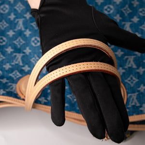 LOUIS VUITTON NEVERFULL MM DENIM MONOGRAM CANVAS GHW