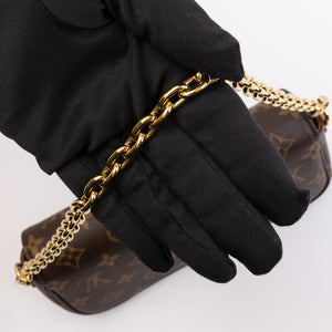 LOUIS VUITTON IVY WALLET ON CHAIN MONOGRAM CANVAS GHW