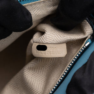 LOEWE MINI PUZZLE BAG CALFSKIN LIGHT BLUE SHW