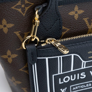 LOUIS VUITTON NEVERFULL INDSIDE OUT BB MONOGRAM TOTE BAG (MICROCHIP)