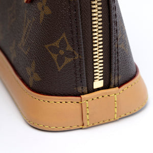 LOUIS VUITTON ALMA BB MONOGRAM CANVAS GHW (MICROCHIP)
