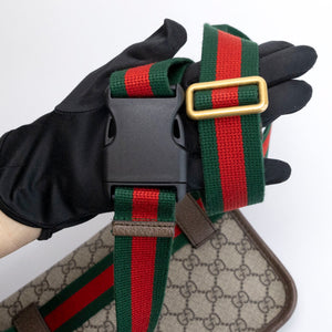 GUCCI GG SUPREME CANVAS NEO VINTAGE BELT BAG GHW
