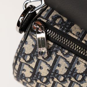 CHRISTIAN DIOR OBLIQUE LIGHT ROLLER STRAP CROSSBODY BAG