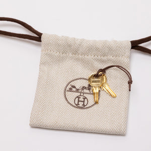 HERMES PICOTIN 18 LOCK BAG CLEMENCE SAUGE GHW STAMP B