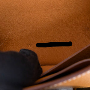HERMES CONSTANCE SLIM EPSOM GOLD GHW STAMP W