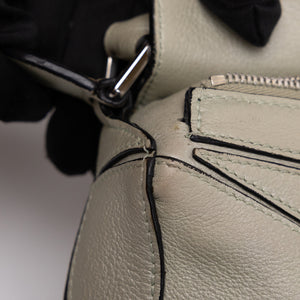LOEWE MINI PUZZLE BAG CALFSKIN LIGHT GREEN SHW