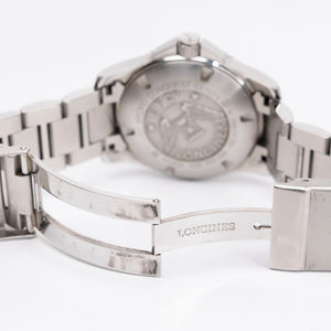 LONGINES HYDROCONQUEST AUTOMATIC WATCH , 41MM , STAINLESS STEEL AND CERAMIC BEZEL, L3.742.4