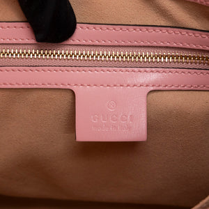 GUCCI JACKIE 1961 PINK LEATHER GHW