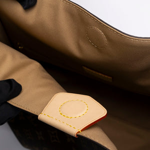 LOUIS VUITTON GRACEFUL MM MONOGRAM CANVAS GHW (MICROCHIP)
