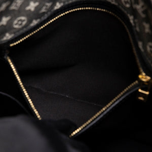 LOUIS VUITTON BESACE MARY KATE BAG BLUE MINI LIN CANVAS GHW