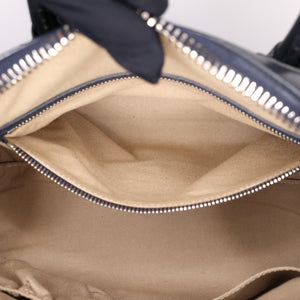 GIVENCHY SMALL ANTIGONA TOTE BAG NAVY BLUE SHW
