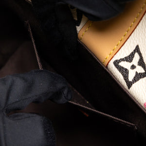 LOUIS VUITTON TYLOR ENVELOPE WEARABLE WALLET MULTICOLOUR MONOGRAM CRAGGY COATED CANVAS GHW