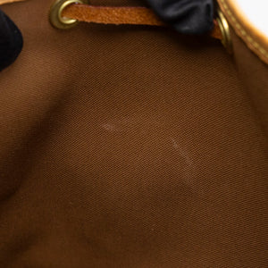 LOUIS VUITTON PETIT NOE BUCKET BAG MONOGRAM GHW (MICROCHIP)