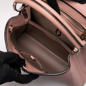 LOUIS VUITTON CAPUCINES BB LIGHT PINK TAURILLON CALFSKIN LEATHER SHW