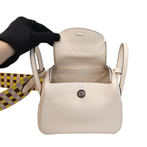 HERMES MINI LINDY NATA CLEMENCE SHW STAMP U