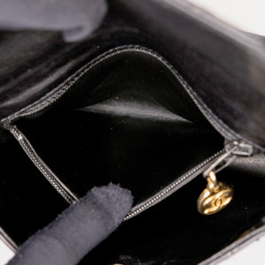 CHANEL MATELASSE WAIST POUCH/ BELT BAG WITH COCO MARK