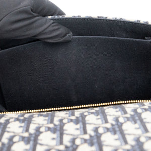 CHRISTIAN DIOR 30 MONTAIGNE EAST-WEST BAG WITH CHAIN OBLIQUE JACQUARD GHW