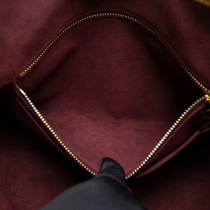 LOUIS VUITTON CARRYALL PM MONOGRAM CANVAS GHW (MICROCHIP)