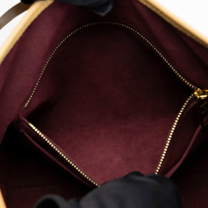 LOUIS VUITTON CARRYALL PM MONOGRAM CANVAS GHW (MICROCHIP)